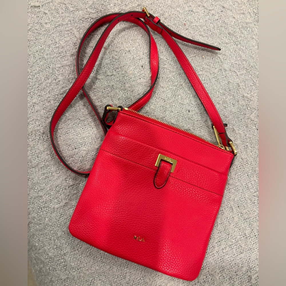 Ralph Lauren crossbody RED